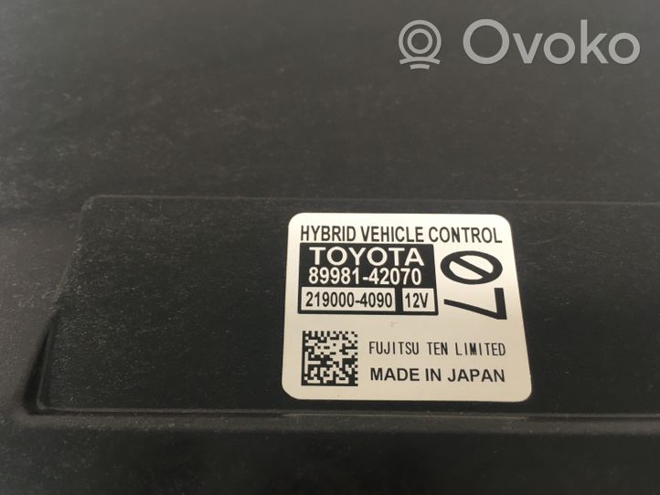 Toyota RAV 4 (XA40) Inne komputery / moduły / sterowniki 8998142070