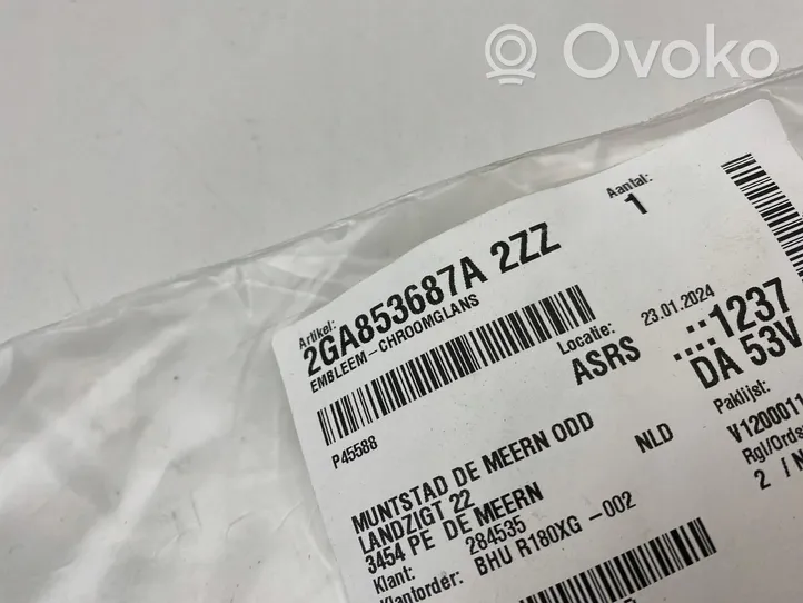 Volkswagen T-Roc Emblemat / Znaczek 2GA853687A