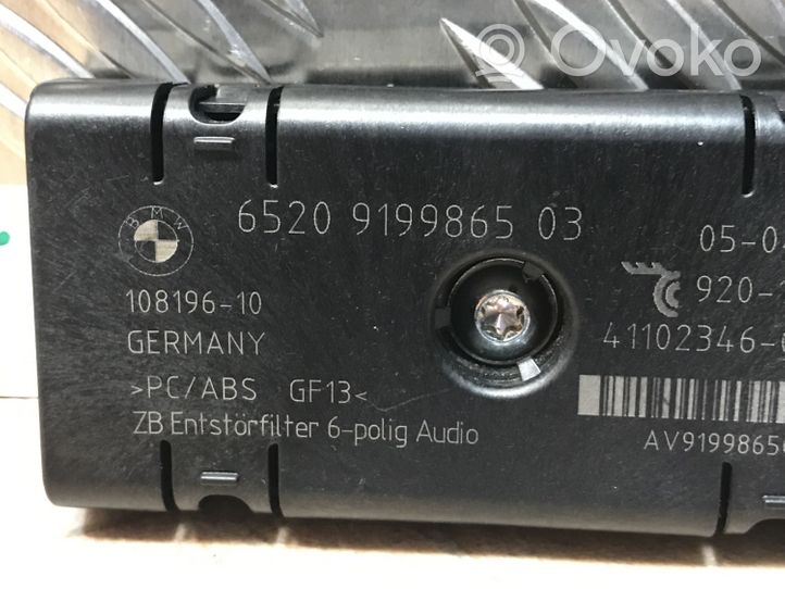 BMW 5 GT F07 Filtre antenne aérienne 9199865
