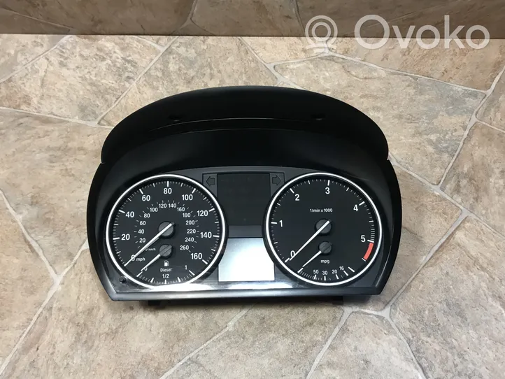 BMW 3 E92 E93 Compteur de vitesse tableau de bord 9242347