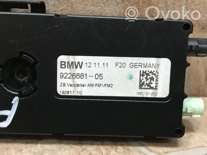 BMW 1 F20 F21 Amplificateur d'antenne 9226881