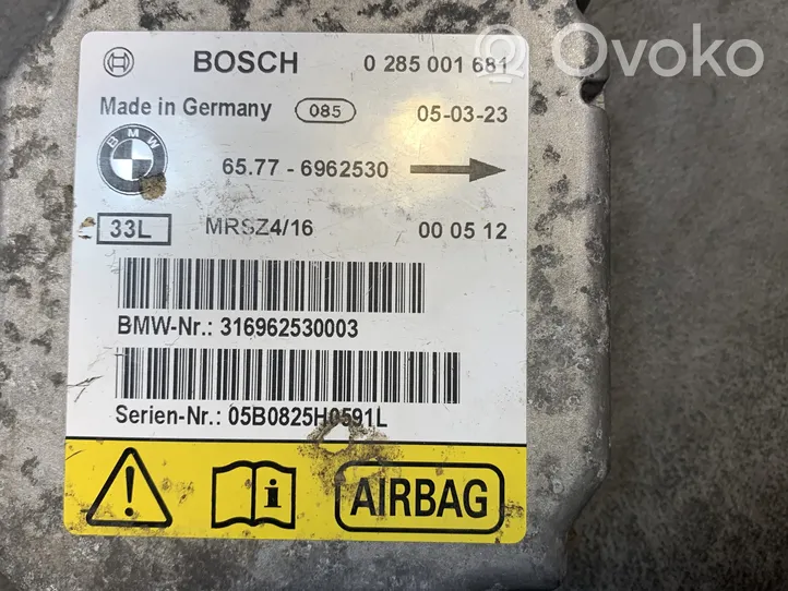 BMW X5 E53 Module de contrôle airbag 6962530