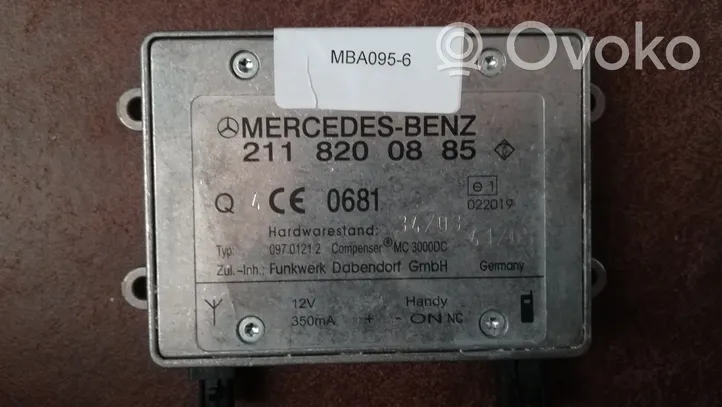 Mercedes-Benz E W211 Amplificateur d'antenne A2118200885