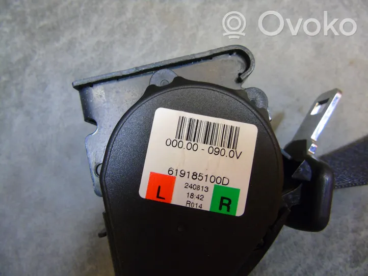 BMW 3 F30 F35 F31 Ceinture de sécurité arrière 619185100D