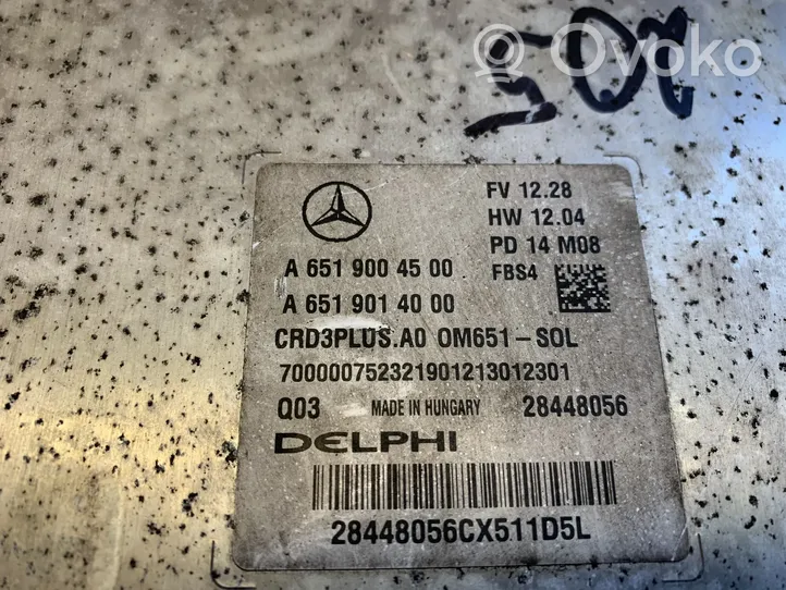 Mercedes-Benz C W205 Calculateur moteur ECU A6519004500