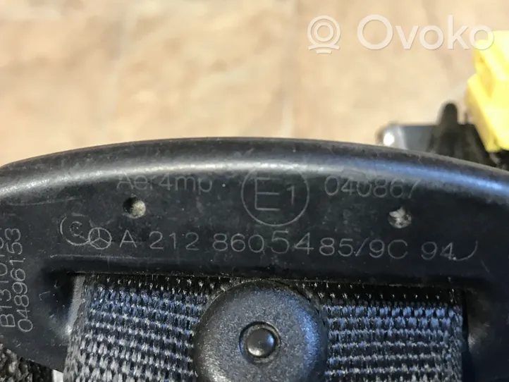 Mercedes-Benz E W212 Rear seatbelt A2128605485