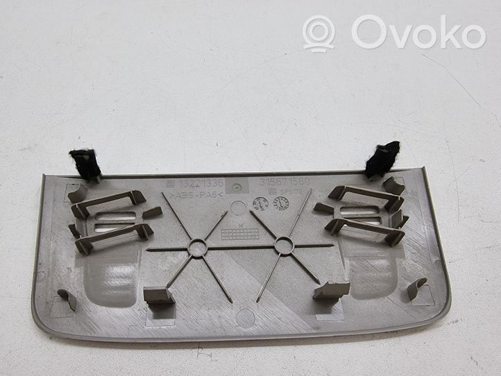 Opel Astra J Headlining lighting console trim 13221336