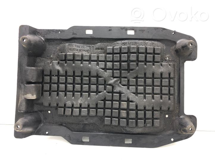 BMW 7 E65 E66 Couvre-soubassement avant 7012791