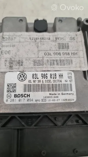 Volkswagen Sharan Sterownik / Moduł ECU 03L906018HH