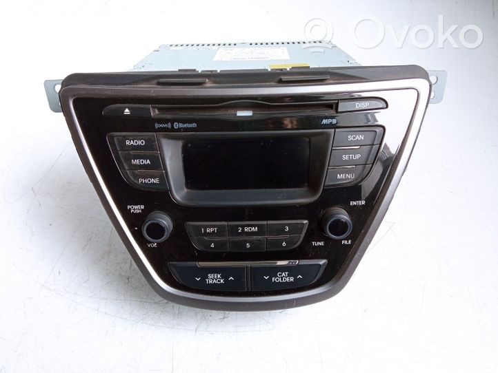 Hyundai Elantra Unidad delantera de radio/CD/DVD/GPS 961703X165RA5