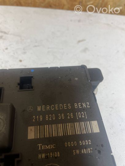 Mercedes-Benz E W211 Durvju vadības bloks 2198203626