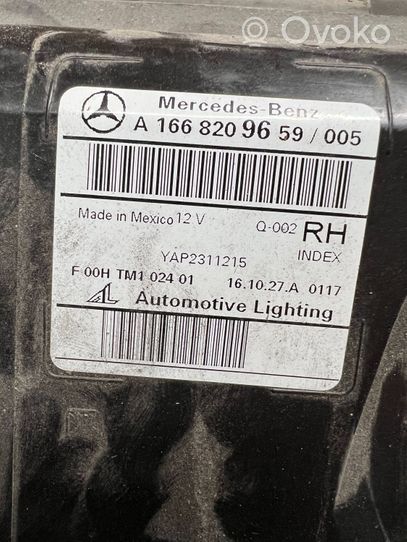 Mercedes-Benz ML W166 Phare frontale A1668209659
