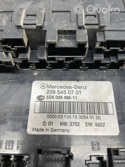 Mercedes-Benz CLK A209 C209 Nestekaasusuodatin (LPG) A2095450701