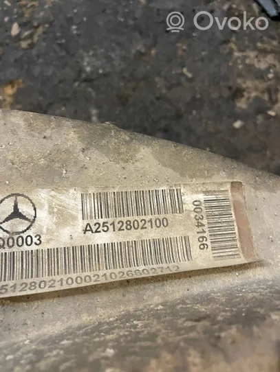 Mercedes-Benz ML W164 Vaihdelaatikon vaihteenvaihtajan kotelo A2512802100