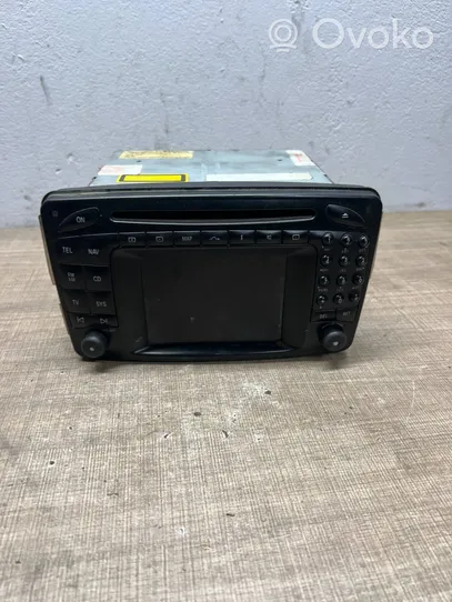 Mercedes-Benz C W203 Radio/CD/DVD/GPS-pääyksikkö A2038209189