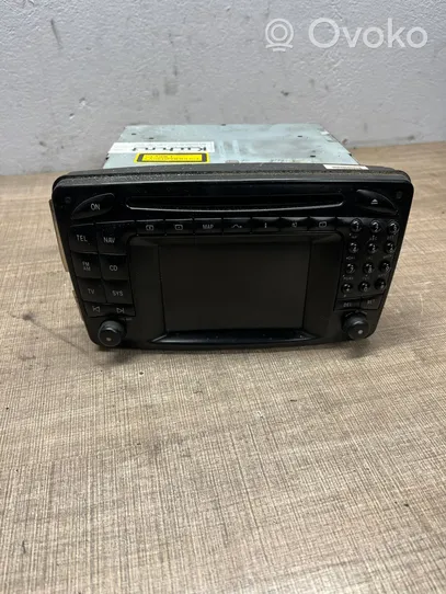 Mercedes-Benz C W203 Radio/CD/DVD/GPS-pääyksikkö A2038209689