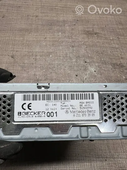 Mercedes-Benz E W211 Amplificateur de son A2118703989