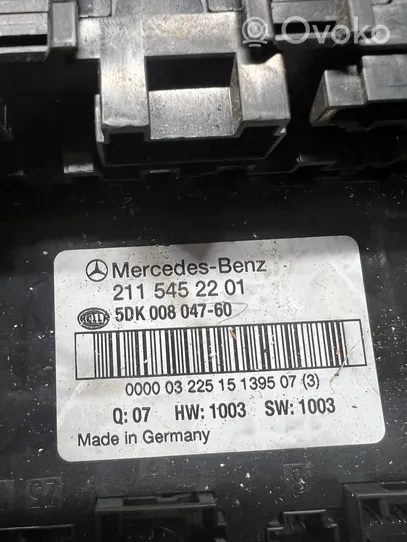 Mercedes-Benz E W211 Sterownik / Moduł ECU A2115452201