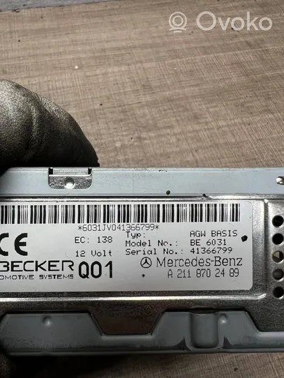 Mercedes-Benz E W211 Amplificateur de son A2118702489
