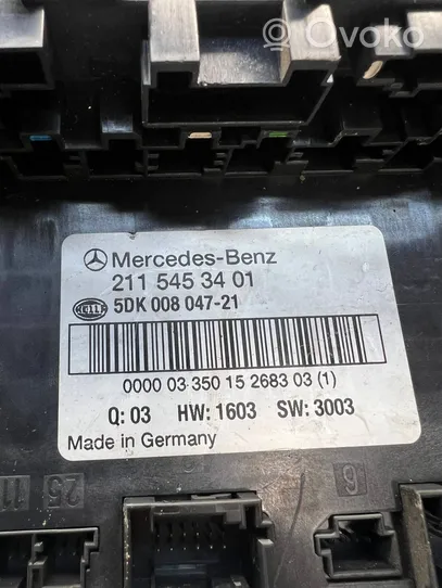 Mercedes-Benz E W211 Sulakemoduuli A2115453401