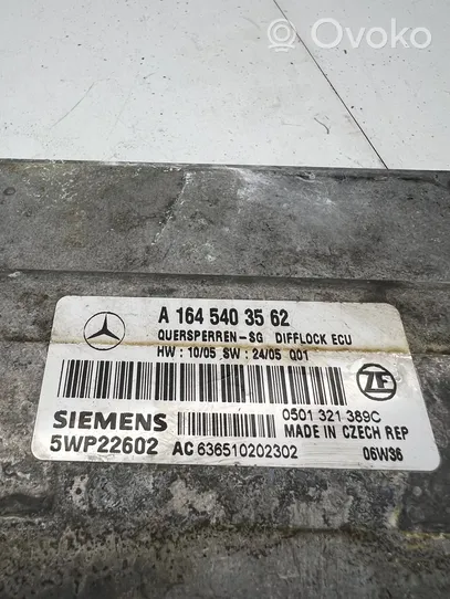 Mercedes-Benz GL X164 Inne komputery / moduły / sterowniki A1645403562