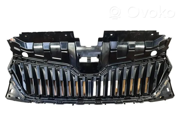 Skoda Fabia Mk3 (NJ) Maskownica / Grill / Atrapa górna chłodnicy 6V0853653C