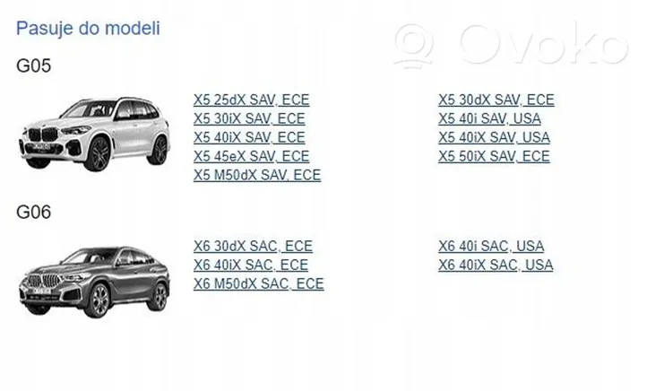 BMW X5 G05 Końcówka tłumika 5128078670