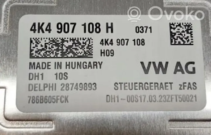 Audi A7 S7 4K8 Muut ohjainlaitteet/moduulit 4K4907108H
