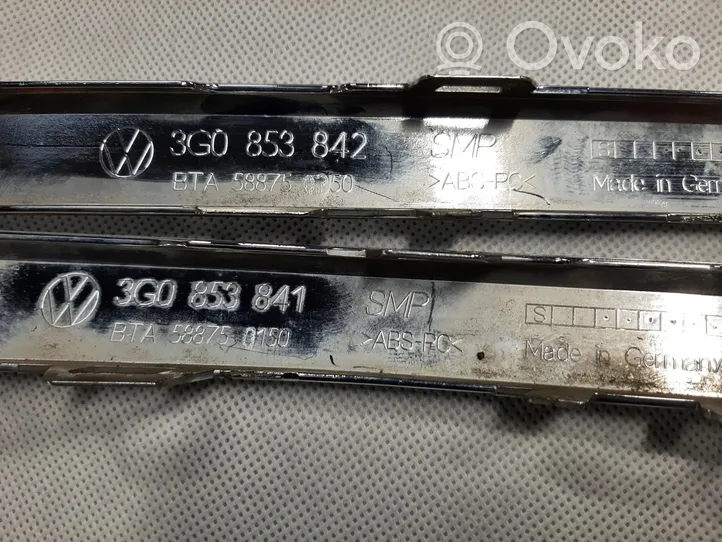 Volkswagen PASSAT B8 Modanatura separatore del paraurti anteriore 3G0853842