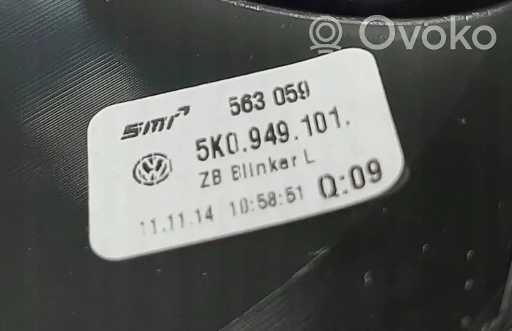 Volkswagen Golf VI Indicatore specchietto retrovisore 5K0949101