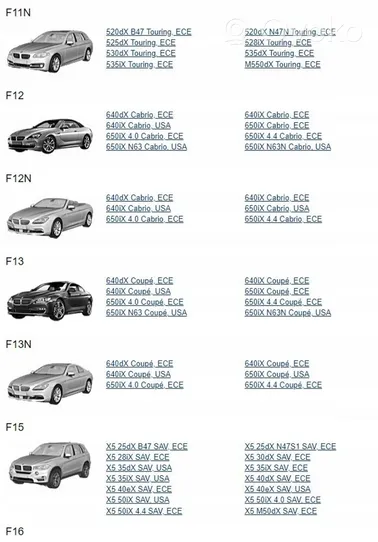 BMW 3 F30 F35 F31 Boîte de transfert 27608623345