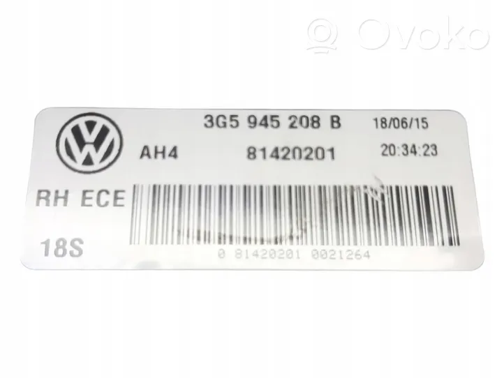 Volkswagen PASSAT B8 Takapuskurin valo 3G5945308K