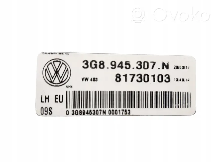 Volkswagen Arteon Éclairage de pare-chocs arrière 3G8945308N