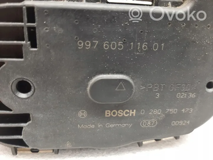 Porsche Cayenne (92A) Clapet d'étranglement 99760511601