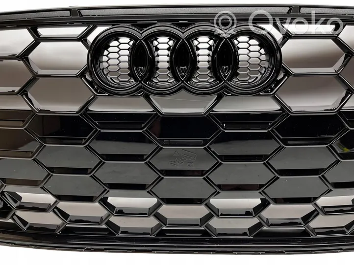 Audi A5 Maskownica / Grill / Atrapa górna chłodnicy 8W6853651BL