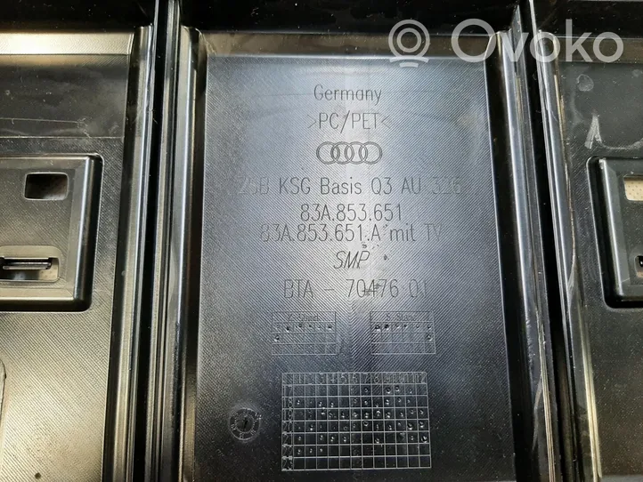 Audi Q3 F3 Etusäleikkö 83A853651