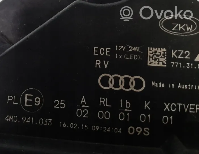 Audi Q7 4M Front piece kit 4M