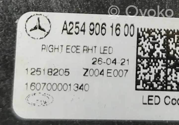 Mercedes-Benz GLC X254 Priekšējais lukturis A2549061600
