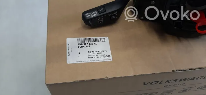 Audi Q7 4M Headlight wiper switch 4N0907129A