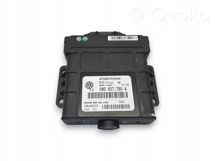 Volkswagen Touareg I Module de contrôle de boîte de vitesses ECU 09D927750A