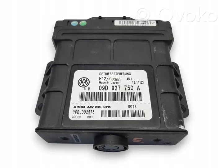 Volkswagen Touareg I Module de contrôle de boîte de vitesses ECU 09D927750A