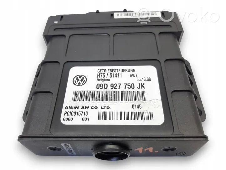 Volkswagen Touareg I Module de contrôle de boîte de vitesses ECU 09D927750JK