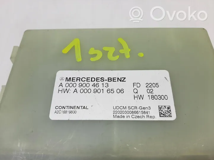 Mercedes-Benz E W213 Unidad de control/módulo de agentes reductores del tubo de escape A0009004613