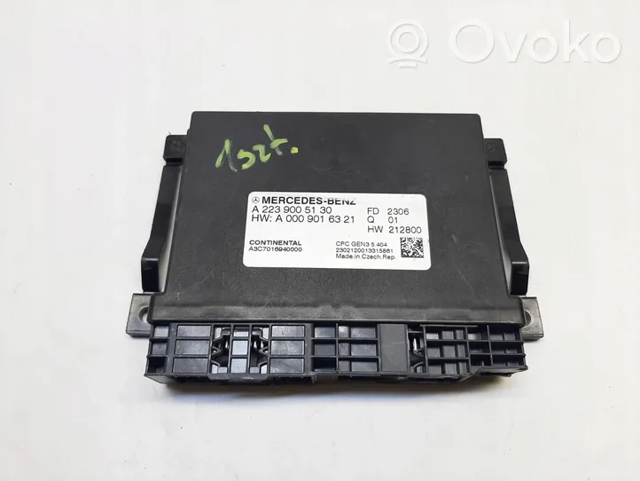 Mercedes-Benz S W223 Module de contrôle de boîte de vitesses ECU A2239005130