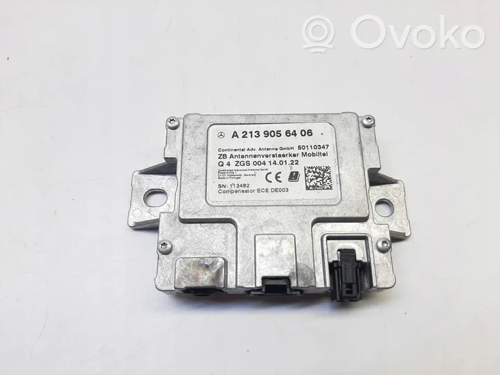 Mercedes-Benz E W213 Antenos stiprintuvas A2139056406