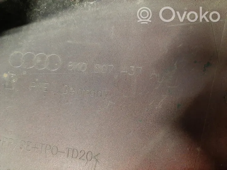 Audi A4 S4 B8 8K Kompletny zestaw przedniej części nadwozia / karoserii 8K0807437A