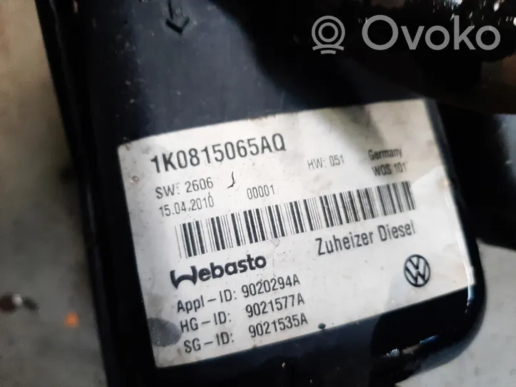 Volkswagen Cross Touran I Ogrzewanie postojowe Webasto 1K0815065AQ