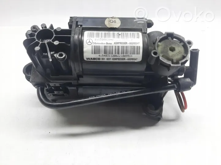 Mercedes-Benz E W211 Ilmajousituksen kompressoripumppu 0011339