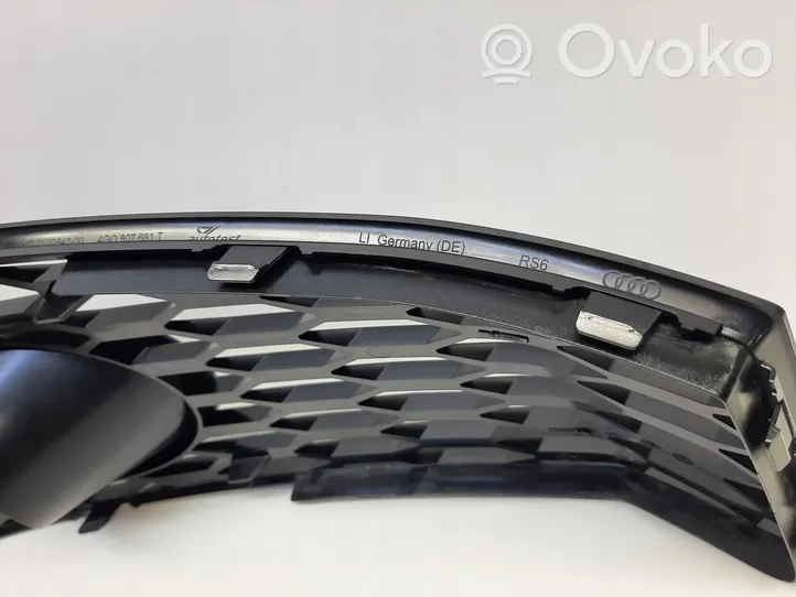 Audi RS6 C7 Grille antibrouillard avant 4G0807681T