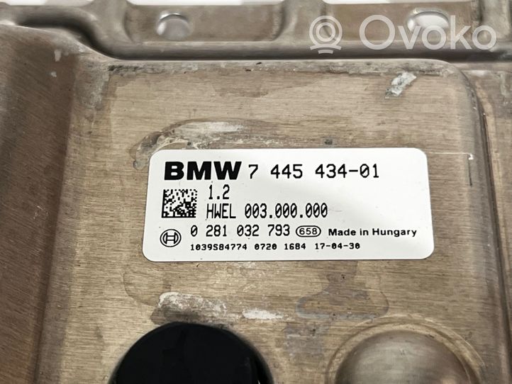 BMW X5 F15 Centralina/modulo motore ECU 7445434